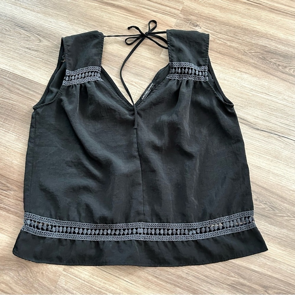 Harlowe & Graham Black Tank Top Women May Fit Small Best See measurements